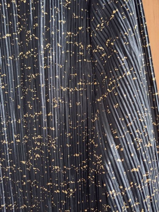 Bluza eleganta dama cu inserții aurii