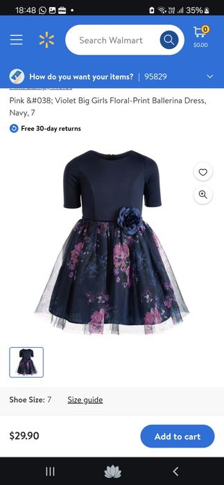 Rochie ocazie 8 ani pink& violet