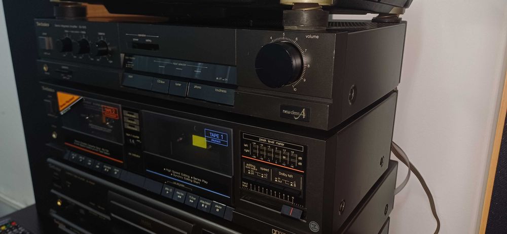 Vand amplificator Technics SU-500 si dublu deck Technics RS-T20