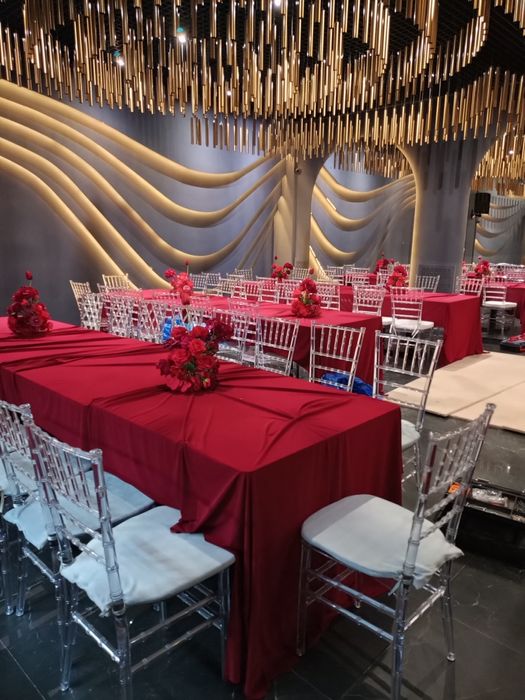 Аренда стола и стульев, посуда.