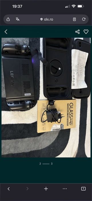 Consola Lenovo Legion GO Ryzen Z1 16GB 512GB SSD 144hz