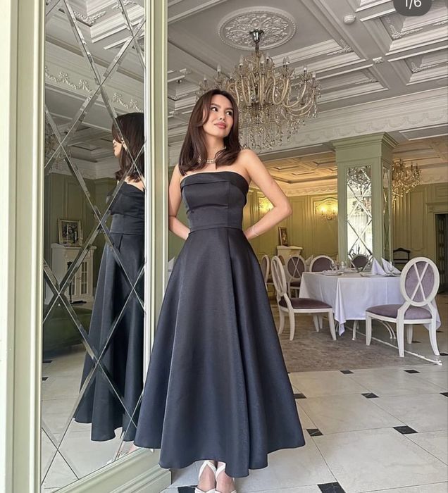 Продам красивое черное платье