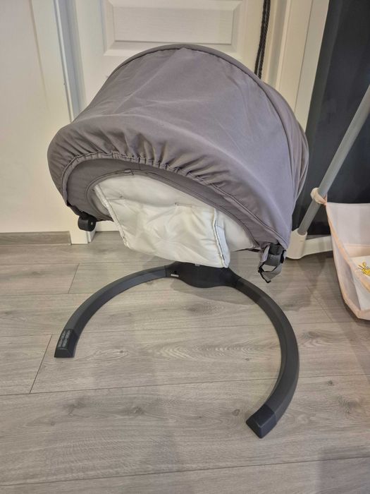 Електрическа люлка KikkaBoo, Codie Light Grey 2025