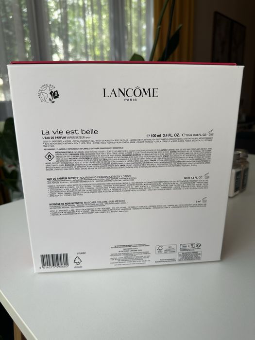 Lancome La Vie Est Belle Комплект (EDP 100ml + EDP 10ml + спирала 2ml + лосион за тяло 50ml)