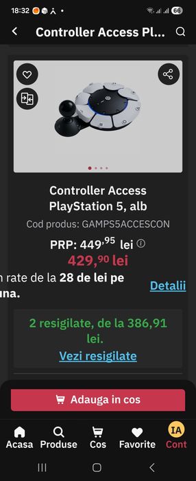 Vand controler nou PS5