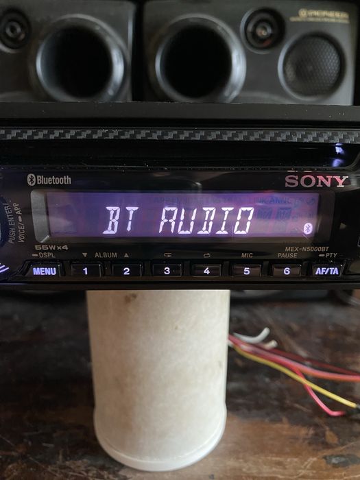SONY MEX-N5000BT - МОЩЕН 4X55W - ЦВЕТОВЕ - Bluetooth, USB, CD  mp3 плеър за кола сд авто радио