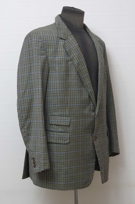 Sacou vintage Burberry patratele marimea 54