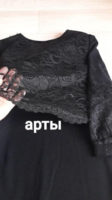 Вечернее платье.чёрный свет.