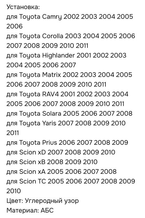 Накладки на дверные ручки