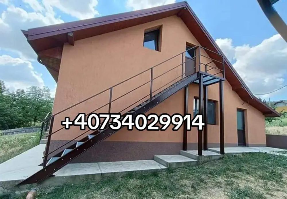 Scări metalice zincate