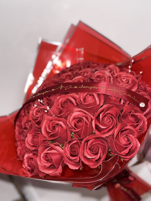 buchet trandafiri de sapun