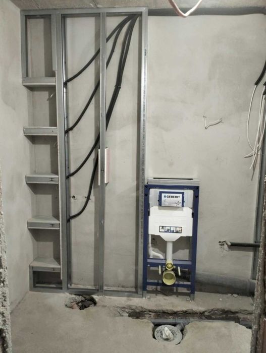 Монтаж на гипсокартон - стени, тавани, преградни стени