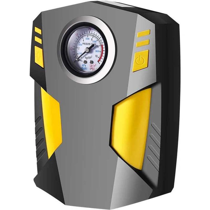 Насос для машины. Автомобильный компрессор 120Вт  (от прикуривателя)