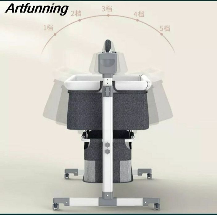 Даставка бесплатная. Детская электрическая люлка.