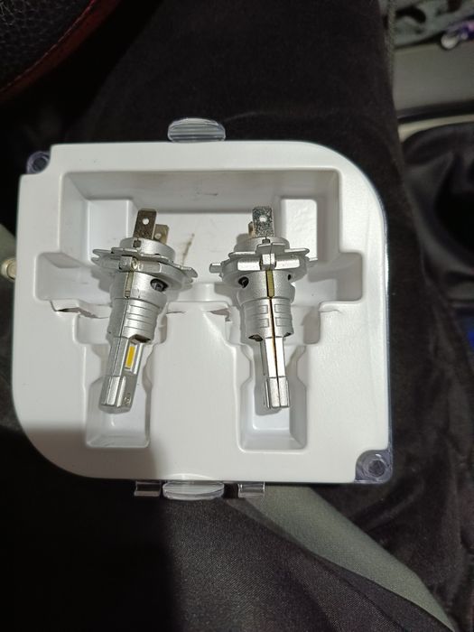 Жёлтые led лампы H7