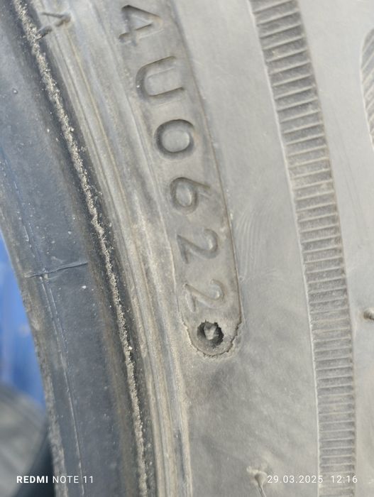 Продам резину на 19