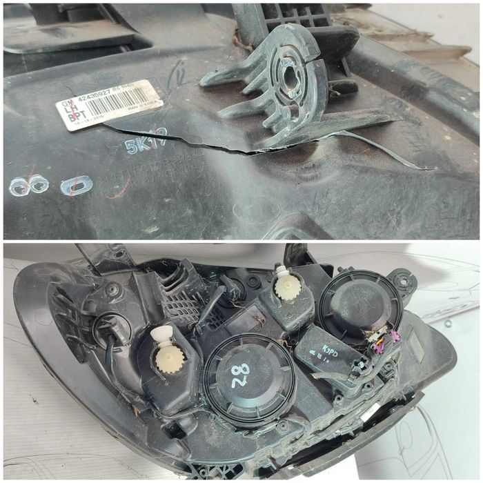 Far stânga UK Opel Mokka 2016 1.6 Diesel 100kW Halogen Cod OEM: 42435927 (4G2)