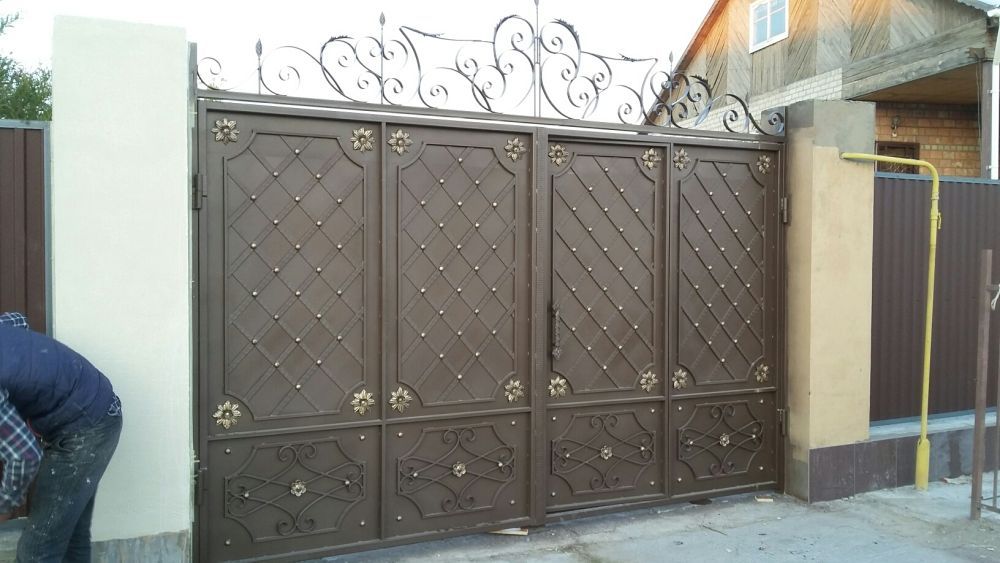 Сварщик. Навес, ворота, ограждение, перила, лестница, забор, оградка.