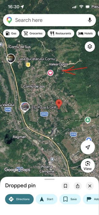 Teren 4700 mp Cornu de Jos(langa Campina)Prahova