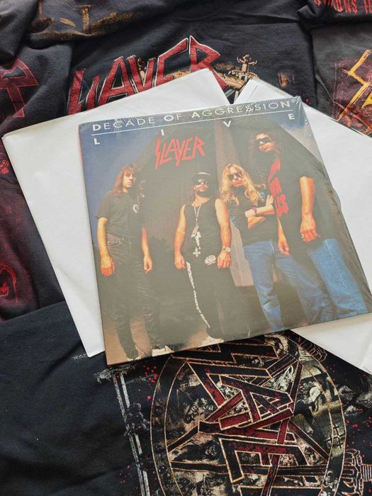 SLAYER "Decade Of Aggression" 2 LP (виниловая пластинка)