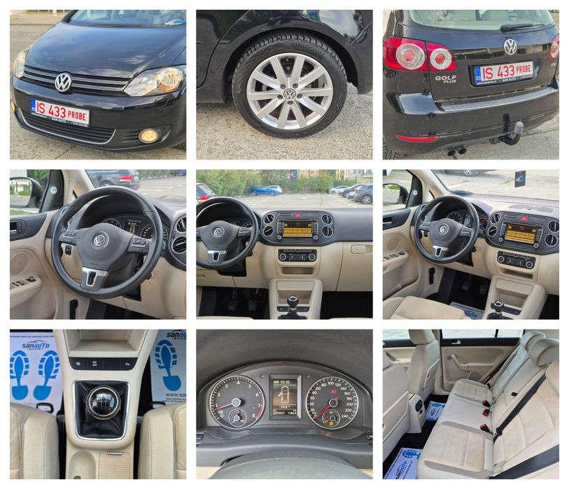 VW Golf Plus 2009 1.4 TSI 122 CP euro 5 / RATE fara avans