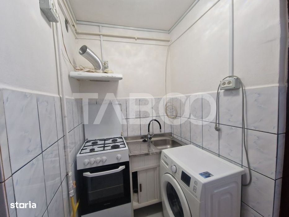 Garsoniera de inchiriat 22mpu mobilata si utilata zona Lazaret Sibiu