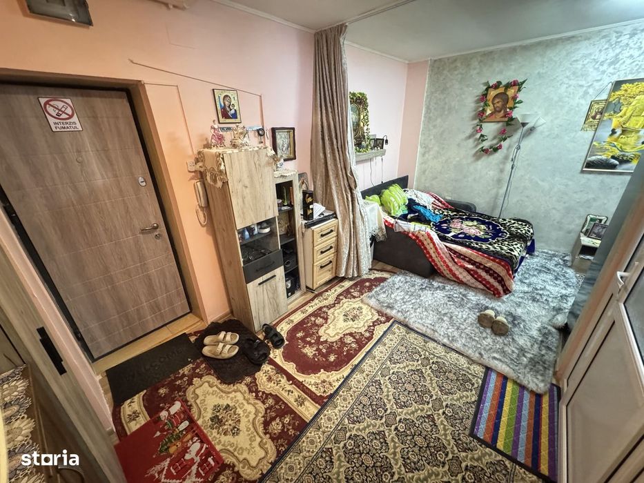 Garsoniera / Studio zona Anda cu Centrala si Boxa in Bloc Nou