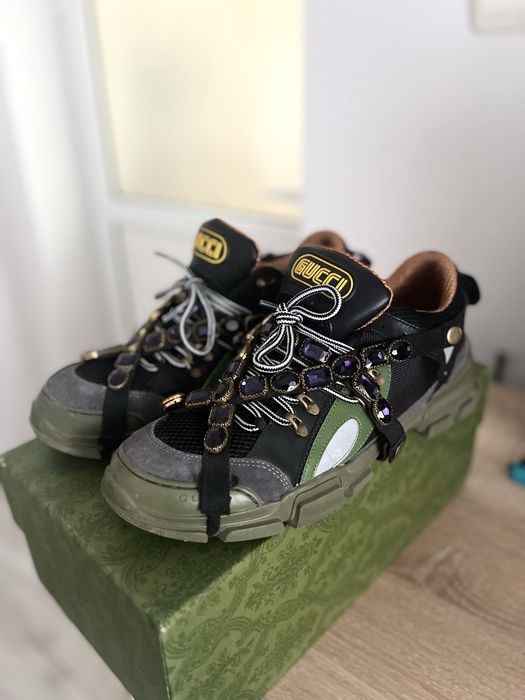 Papuci Gucci Flashtrek