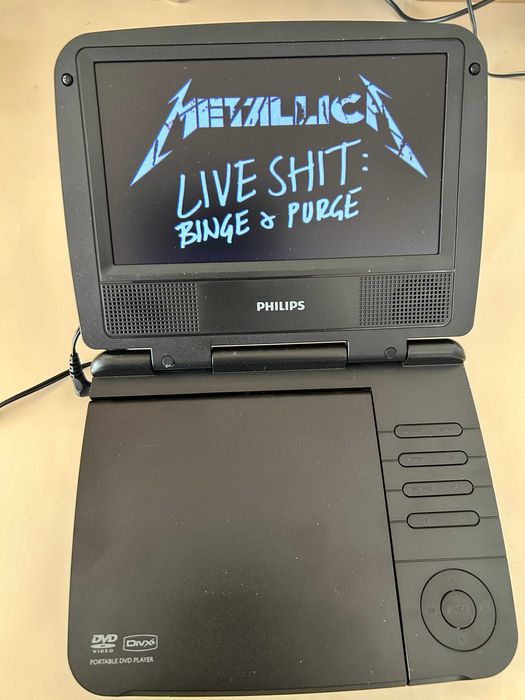 Philips Портативен DVD плейър PET721D