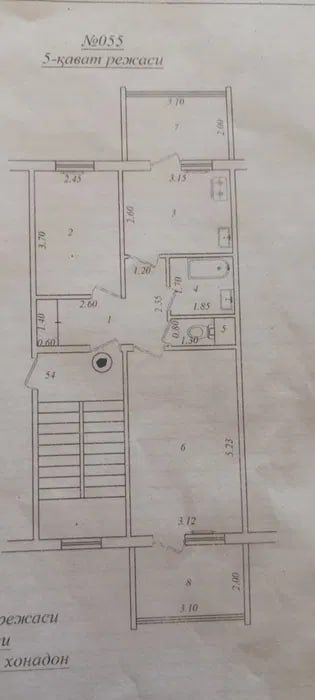 Сотувда 2 хонали квартира, Сергели 2