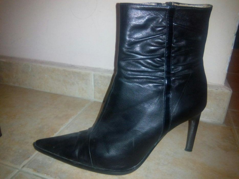 Италиански боти-естествена кожа///36/5н.