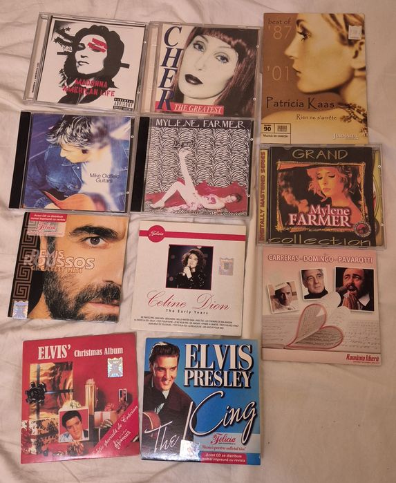 11 CD muzică internațională