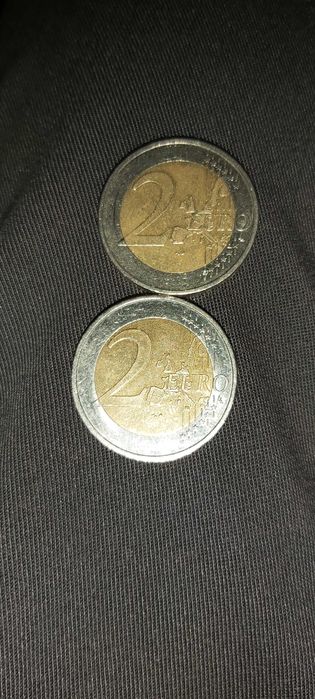 Vand monede 2 euro an 2002 2003