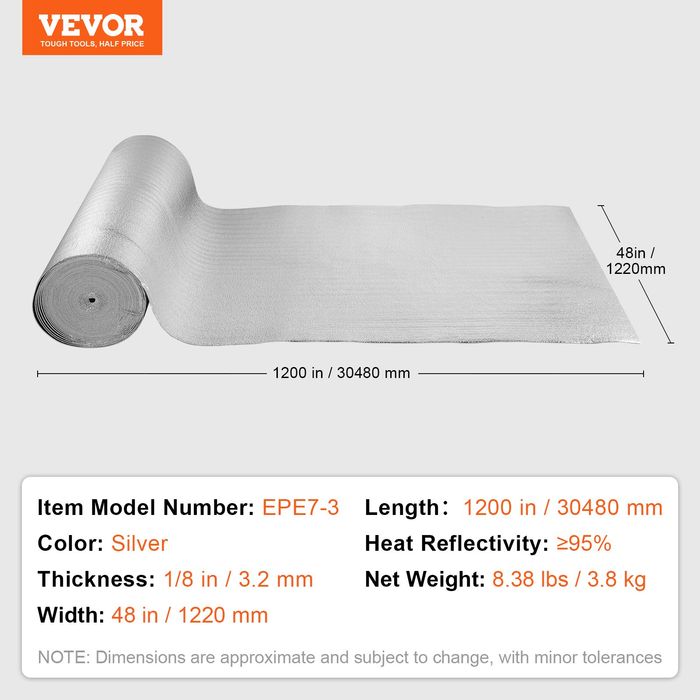 Rulou Izolatie Reflectoare Bariera Radianta 3.2mm