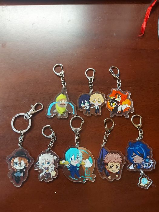 брелок плюшевый мишка,аниме