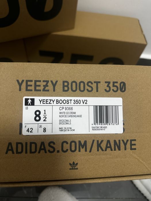 Adidas Yeezy V2 Cream White albi NOI 40-45