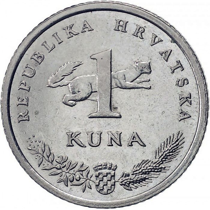 Set 2 Monede Comemorative Croația – 1 Kuna (Aniversări 1999 și 2014)