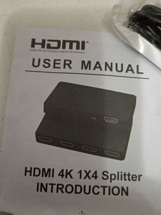 HDMI развитвитель 1-4