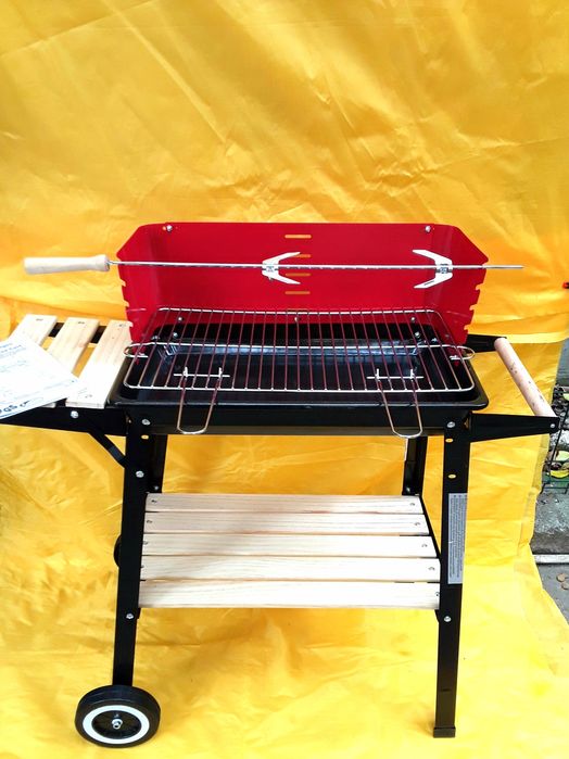 GRĂTAR 84x43x85 Cm cu Roti si Spatii depozitare NOU + BONUS - 130 Lei