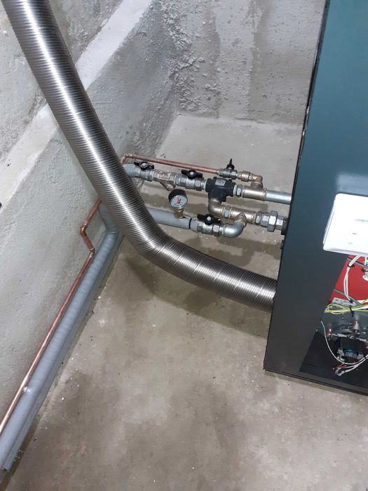 Montaj centrale peleți