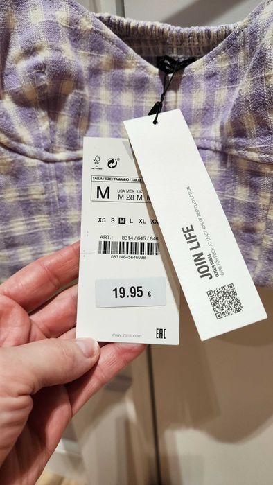 Продам новый crop top Zara