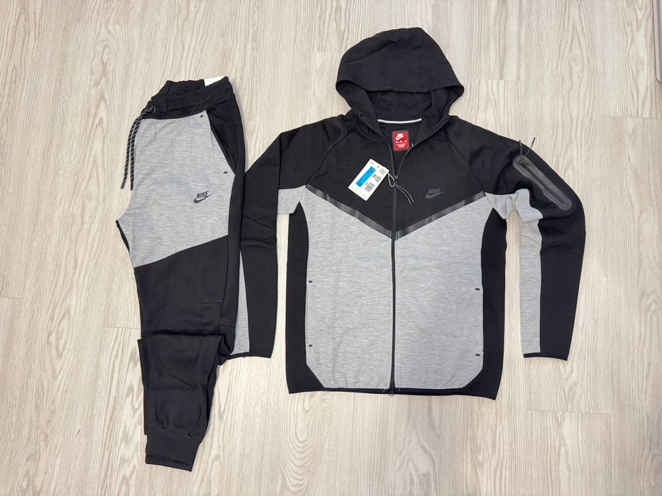 Trening Nike tech fleece grey/gri produs premium