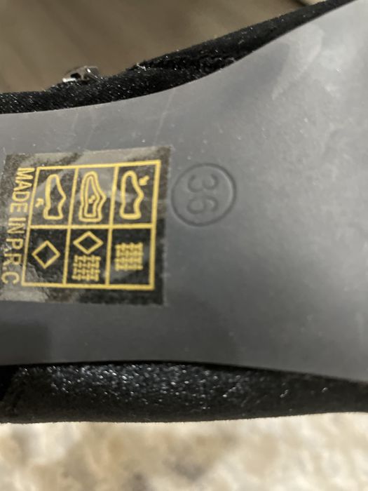 Vand botine negre