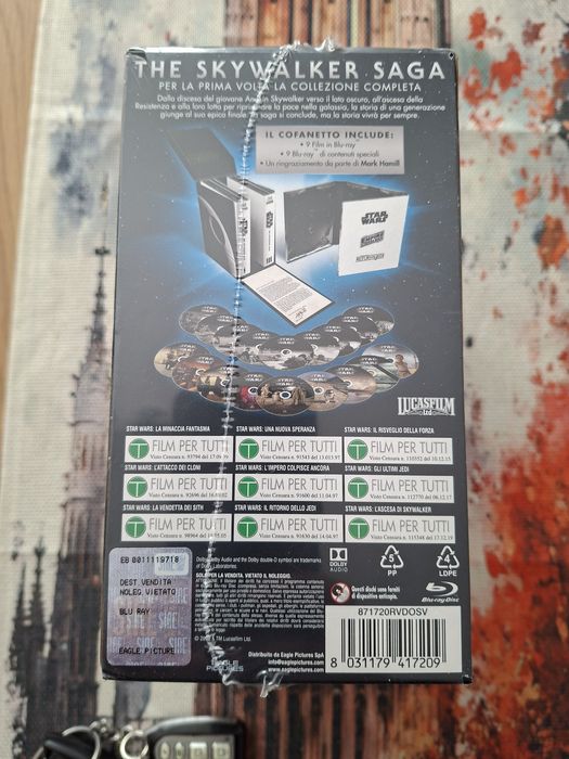 Чисто нова „Междузвездни войни“ (Star Wars) blu ray колекция