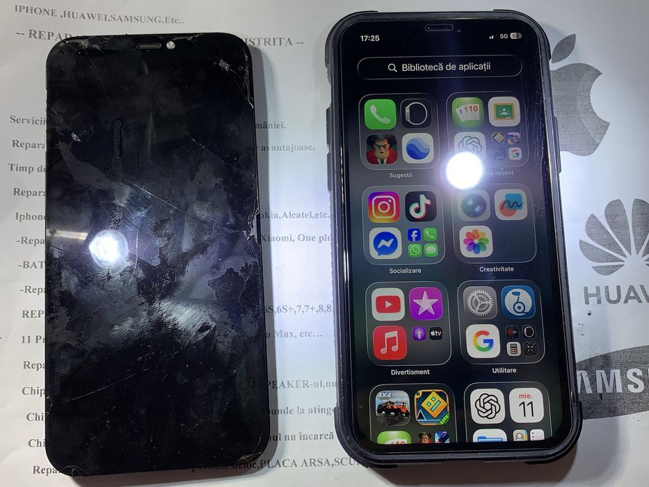 IPhone Bistrita. Display , baterii etc .Preturi avantajoase. Reparatii