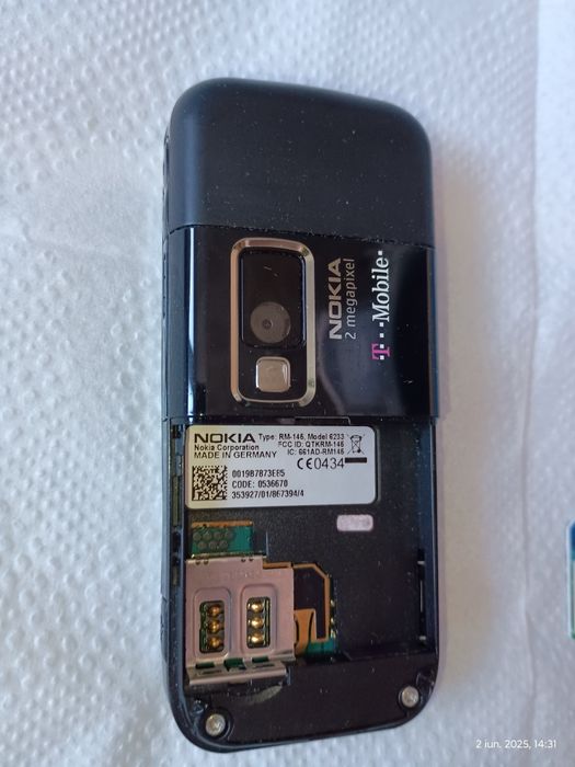 Telefon  Nokia 6233   3G   ca nou!