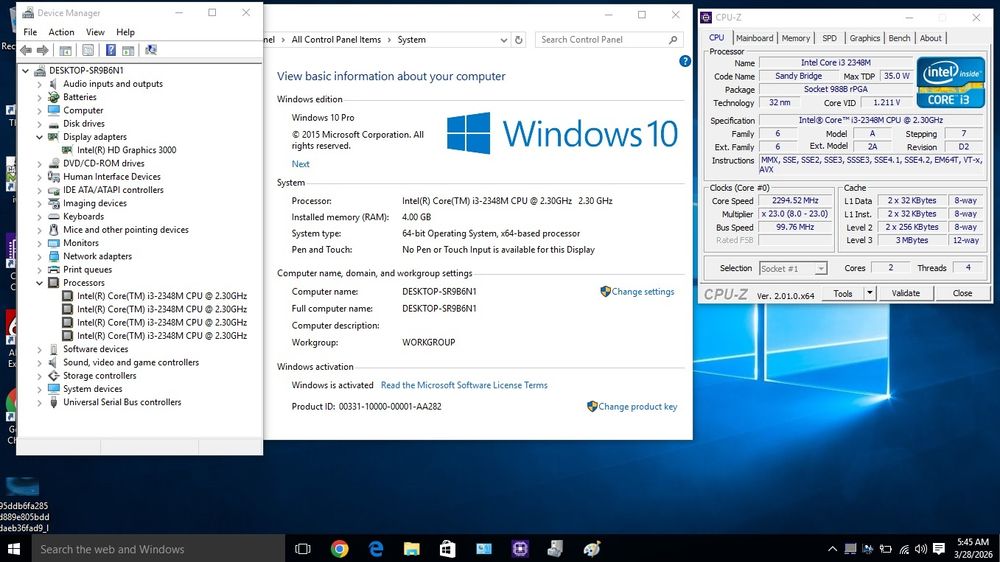 Laptop Asus K54 perfect functional