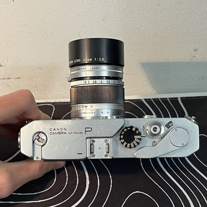 Aparat foto pe film Canon P