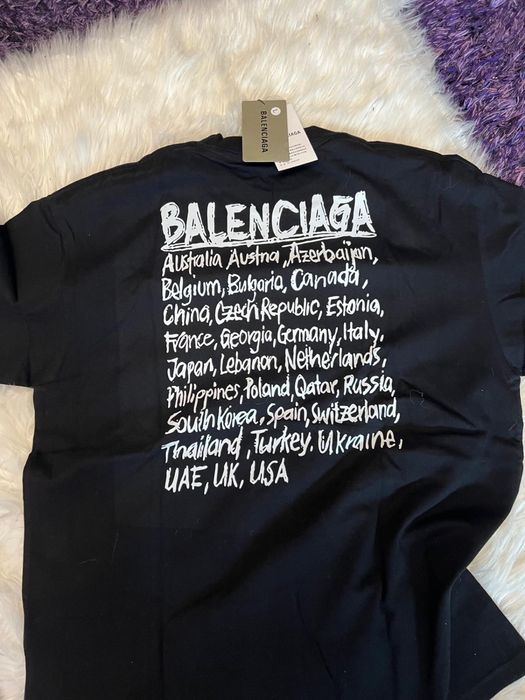 Tricou Balenciaga negru