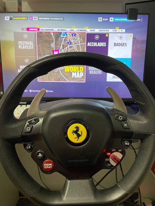 Volan thrustmaster t80+suport